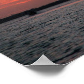 サンセット，プラセンシア，ベリーズ ポスター (角)