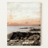 サンセット,ベビー,スイス – Gustave Courbet プランナー手帳 (裏面)