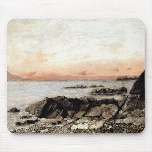 サンセット,ベビー,スイス – Gustave Courbet マウスパッド