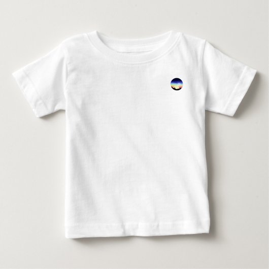サンセット ベビーTシャツ (正面)