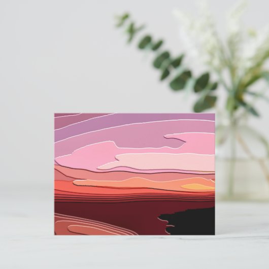 サンセット ポストカード (スタンド正面)