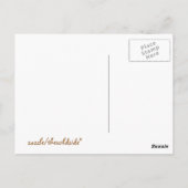 サンセット ポストカード (裏面)