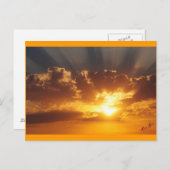 サンセット ポストカード (正面/裏面)