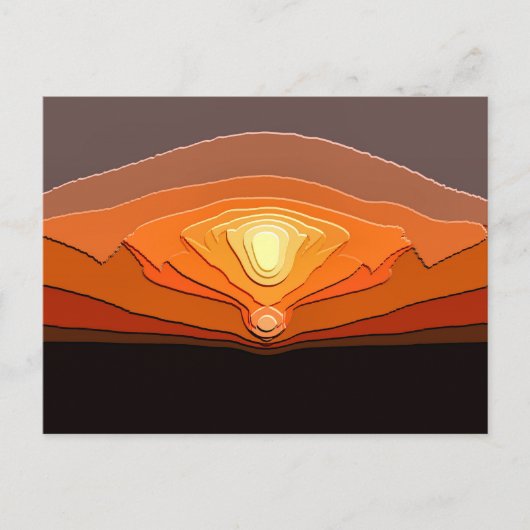 サンセット ポストカード (正面)