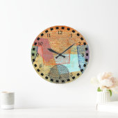 サンセット·ポ絵画ール·クリーズ ラージ壁時計 (ホーム)