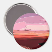サンセット マグネット (正面/裏面)