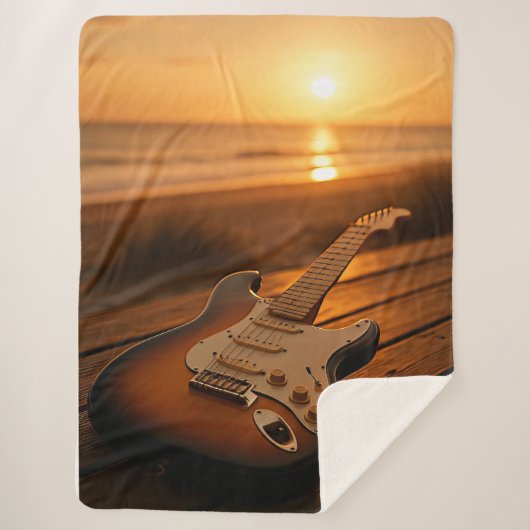 サンセット・メロディ シェルパブランケット (正面)