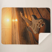 サンセット・メロディ シェルパブランケット (正面(横))