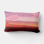 サンセット ランバークッション (裏面)