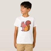 サンセット+リス Tシャツ (正面フル)