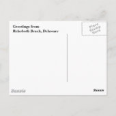 サンセット レホボス ポストカード (裏面)