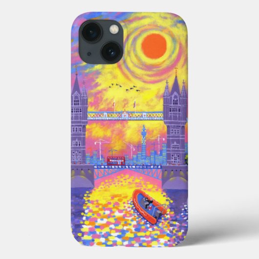 サンセット：ロンドンのプール2013 Case-Mate iPhoneケース (裏面)