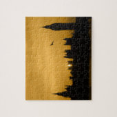 サンセット – ロンドン – ビッグベン – 8x10 - 110個。 ジグソーパズル (縦)