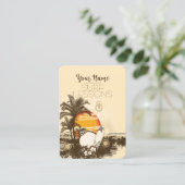 サンセット – 名刺 (スタンド正面)