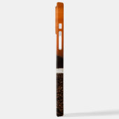 サンセット – 夕べ – スカイ – ビーチ – 背景 iPhoneケース (左側面)