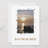 サンセット 招待状 (正面)