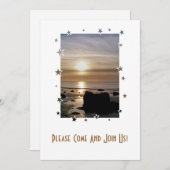 サンセット 招待状 (正面/裏面)