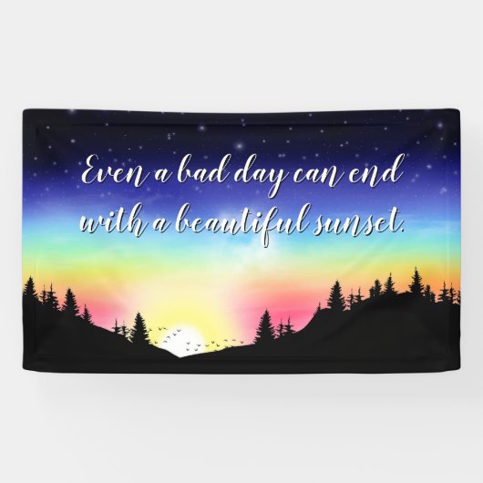 サンセット 横断幕 (横)