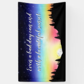 サンセット 横断幕 (縦)