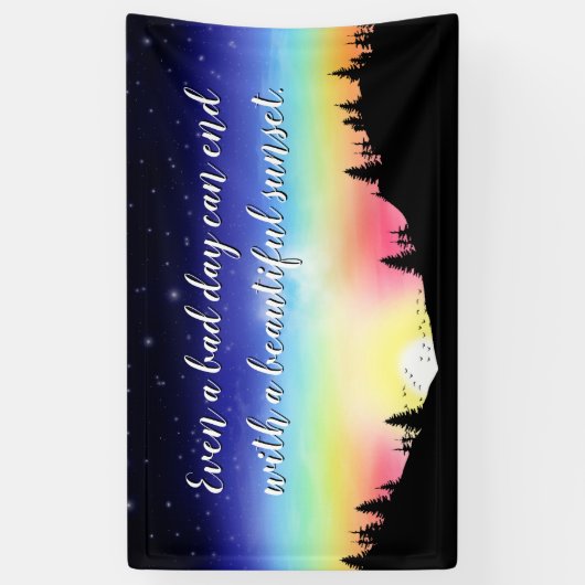 サンセット 横断幕 (縦)