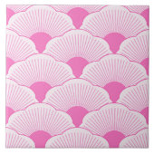 サンセット、色調ピンク、コンクリートテクスチャ タイル (正面)