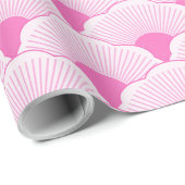 サンセット、色調ピンク、コンクリートテクスチャ ラッピングペーパー (ロールコーナー)