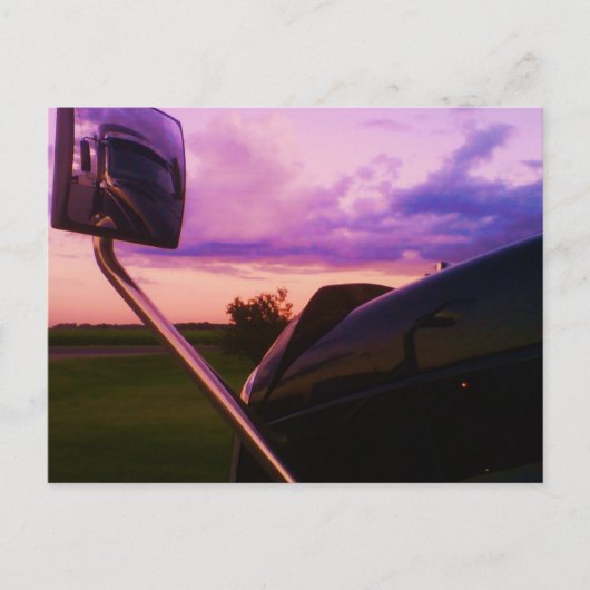 サンセット#2はがき ポストカード (正面)