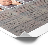 サンセット | 2x7" 自作 追悼 ブックマーク テンプレート ポスター (角)