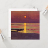 サンセット(by Fellix Vallotton) カード (正面/裏面インサイチュ)