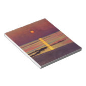 サンセット(by Fellix Vallotton) ノートパッド (アングル)