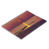 サンセット(by Fellix Vallotton) ノートブック (左側)