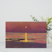 サンセット(by Fellix Vallotton) 便箋 (スタンド正面)