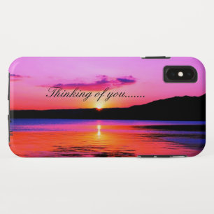 サンセット iPhone XS MAXケース