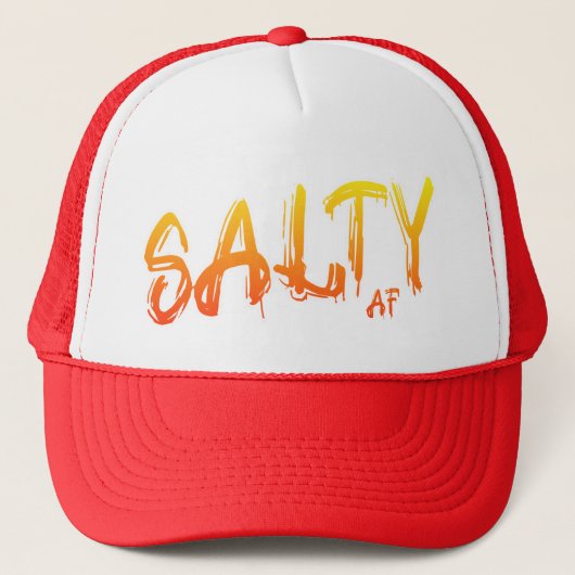 サンセット「Salty AF」ロゴ キャップ (正面)