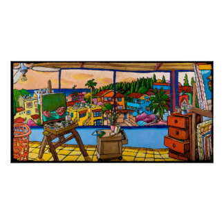 サンセット – The Studio, Jonathan Kis-Lev Poster ポスター