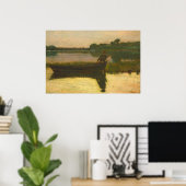 サンセット – Winslow Homerファインアートポスター ポスター (ホームオフィス)