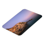 サンセットCinque Terreのマナローラ村 マグネット (左側)