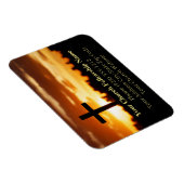 サンセットCross2教会の牧師の名刺 マグネット (右側)