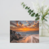 サンセットfromタマラックビーチ ポストカード (スタンド正面)