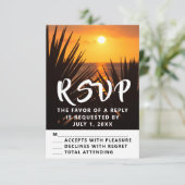 サンセットRSVP 出欠カード (スタンド正面)