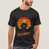 サンセットTシャツのハロウィーンモンスター Tシャツ (正面)