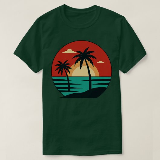 サンセットTシャツ1 Tシャツ (デザイン正面)