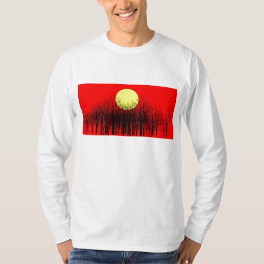サンセットTシャツ Tシャツ (正面)