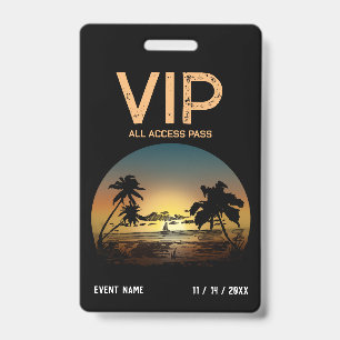 サンセットVIPバッジ バッジ