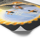 サンセバスチャンお洒落スペインヴィンテージトラベル ポスター (角)