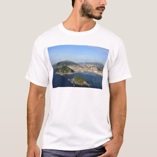 サンセバスチャンの景勝地 Tシャツ (正面)