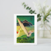 サンセバスチャンヴィンテージポスターヨーロッパ ポストカード (スタンド正面)