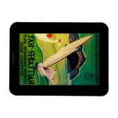 サンセバスチャンヴィンテージポスターヨーロッパ マグネット (横)