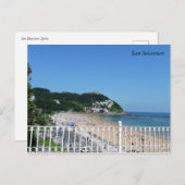 サンセバスチャン ポストカード (正面/裏面)
