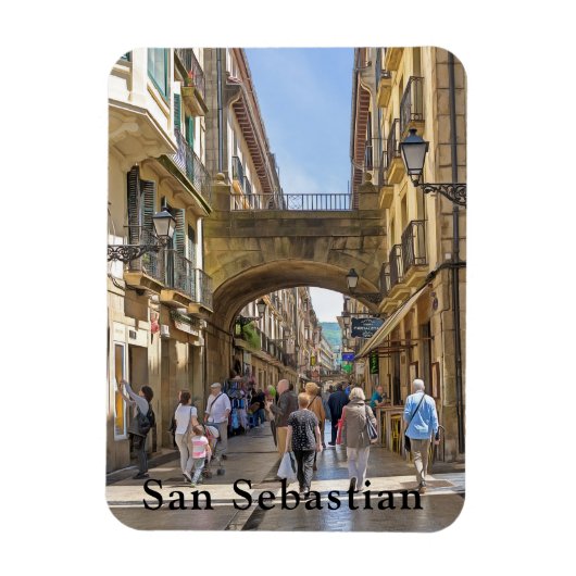 サンセバスチャン。#6   マグネット (縦)
